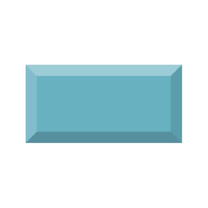 Premium Metro Brick Gloss Spearmint Blue 10cm x 20cm Wall Tile