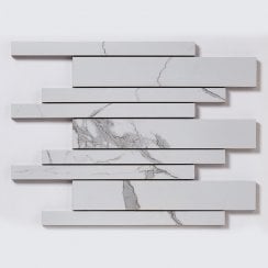 Premium Statuario Bar 30cm x 30cm Mosaic