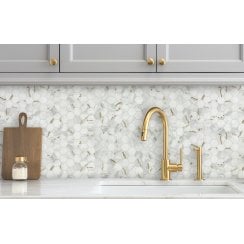 Prestige Bone Gold 32.4cm x 33.2cm Mosaic Tile