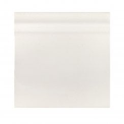 Puddle Glaze Cottage Ivory 15cm x 15cm Skirting Tile