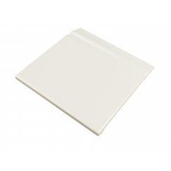 Puddle Glaze Cottage Ivory 15cm x 15cm Skirting Tile
