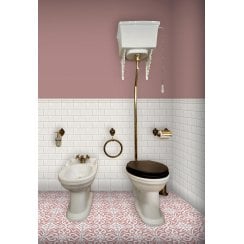 Puddle Glaze Cottage Ivory 15cm x 15cm Skirting Tile
