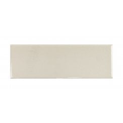 Puddle Glaze Cottage Ivory 5cm x 15cm Wall Tile