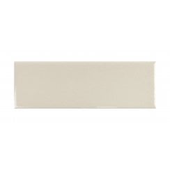 Puddle Glaze Cottage Ivory 5cm x 15cm Wall Tile