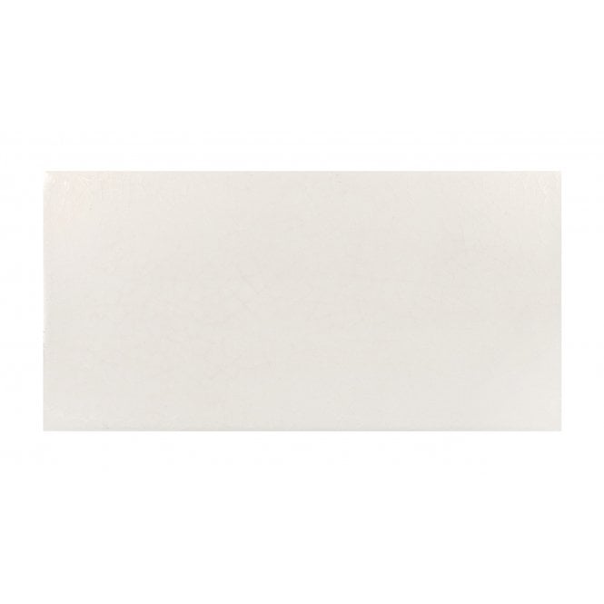 Puddle Glaze Cottage Ivory 7.5cm x 15cm Wall Tile