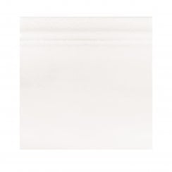Puddle Glaze Cotton White 15cm x 15cm Skirting Tile