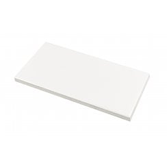 Puddle Glaze Cotton White 7.5cm x 15cm Wall Tile