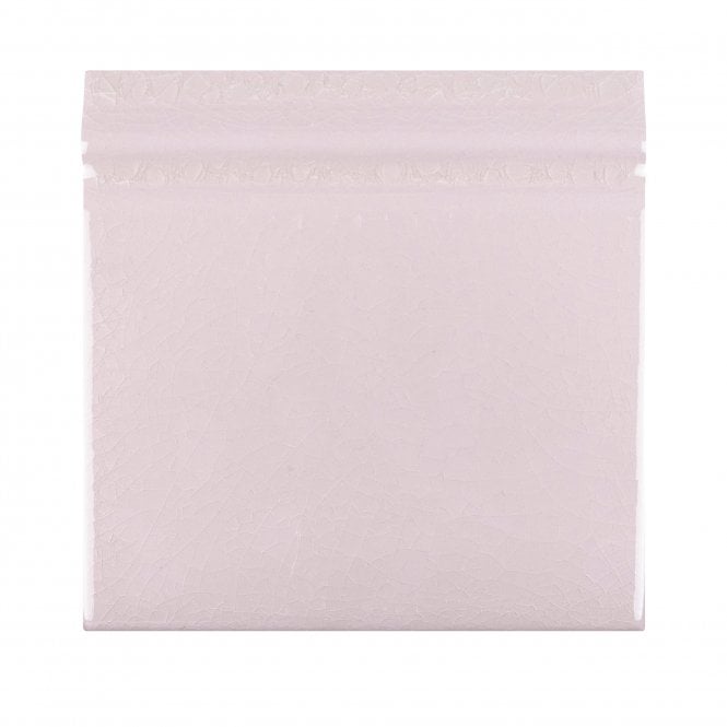 Puddle Glaze English Rose 15cm x 15cm Skirting Tile