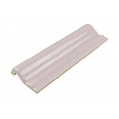 Puddle Glaze English Rose 5cm x 15cm Border Tile