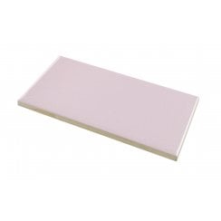 Puddle Glaze English Rose 7.5cm x 15cm Wall Tile