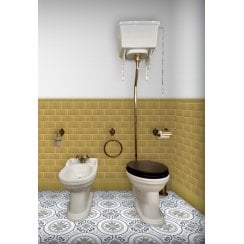 Puddle Glaze Golden Mustard 15cm x 15cm Skirting Tile