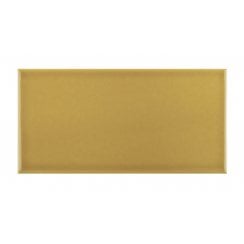 Puddle Glaze Golden Mustard 7.5cm x 15cm Wall Tile