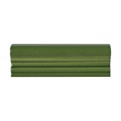 Puddle Glaze Green Apple 5cm x 15cm Border Tile