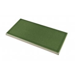 Puddle Glaze Green Apple 7.5cm x 15cm Wall Tile
