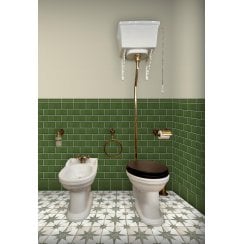Puddle Glaze Green Apple 7.5cm x 15cm Wall Tile