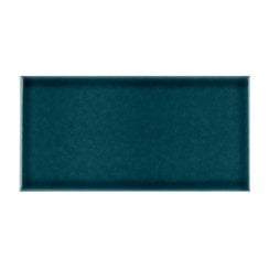 Puddle Glaze Peacock 7.5cm x 15cm Wall Tile