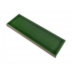 Puddle Glaze Racing Green 5cm x 15cm Wall Tile