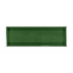 Puddle Glaze Racing Green 5cm x 15cm Wall Tile
