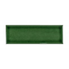 Puddle Glaze Racing Green 5cm x 15cm Wall Tile