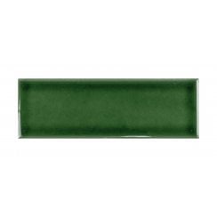 Puddle Glaze Racing Green 5cm x 15cm Wall Tile