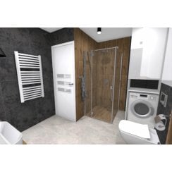 Quenos Semi Polished White 79.8cm x 79.8cm Floor Tile