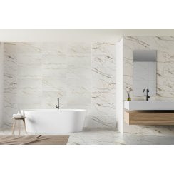 Ravenna Gold Hexa Decor Brillo 30cm x 60cm Wall Tile