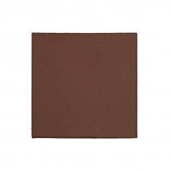 Red Quarry Bullnose 15cm x 15cm 12mm Floor Tile