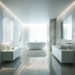 Refine Carrara Polished Wall & Floor Tile 60cm x 120cm