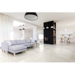 Reshape Snow Rectified 60cm x 60cm Wall and Floor Tile