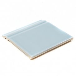 Retro Metro Cloud Blue 15cm x 15cm Skirting Tile