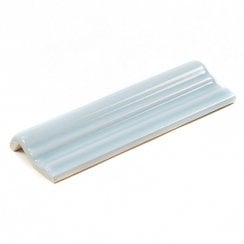 Retro Metro Cloud Blue 5cm x 15cm Dado Tile