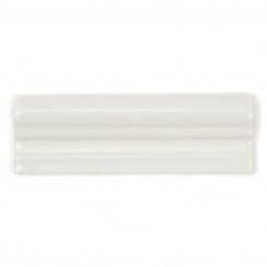 Retro Metro Cream 5cm x 15cm Border Tile