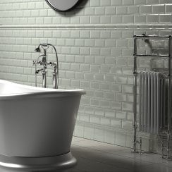 Retro Metro Sage 7.5cm x 15cm Wall Tile