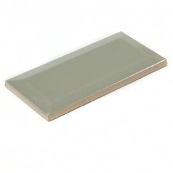 Retro Metro Savory Green 7.5cm x 15cm Wall Tile