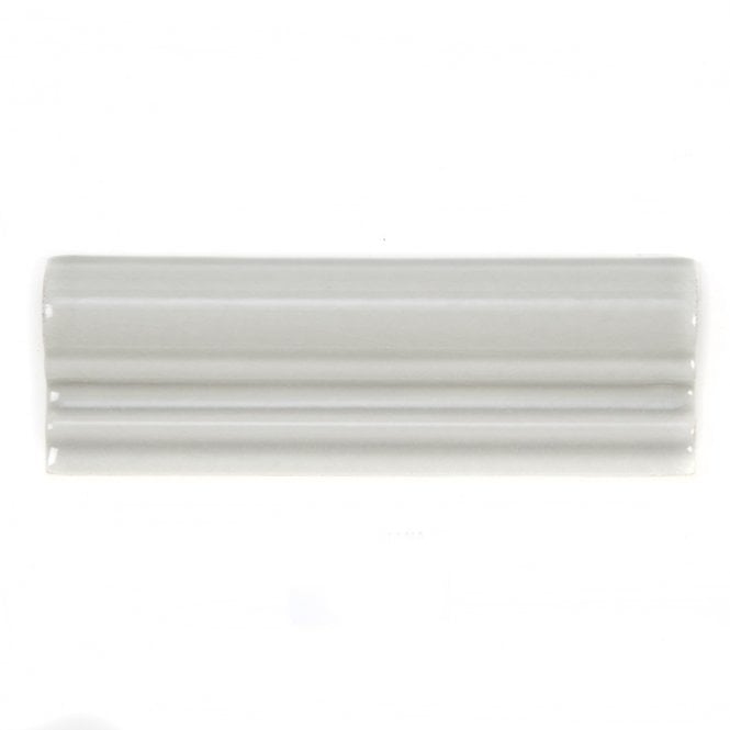 Retro Metro Silver Grey 5cm x 15cm Dado Tile