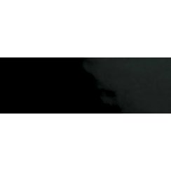Rhian Black Gloss 10cm x 30cm Wall Tile