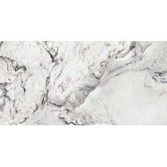 Rich Blanco Marble-Effect 60cm x 120cm Wall and Floor Tile