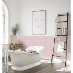 Rodin Rosa 15cm x 15cm Wall Tile