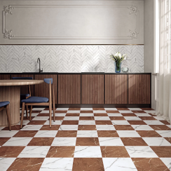 Rojo Alicante Matt 30cm x 30cm Wall and Floor Tile