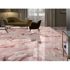 Rose Onyx Porcelain Tile 60cm x 120cm Wall and Floor Tile