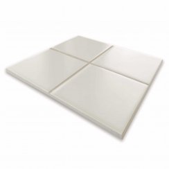 Rubik C Off White 20cm x 20cm Wall Tile