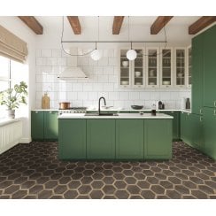 Sacramento Grafito Oak 22cm x 25cm Wall & Floor Tile