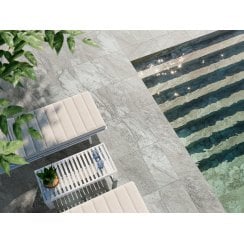 Sagano Grey 30.3cm x 61.3cm Wall and Floor Tile
