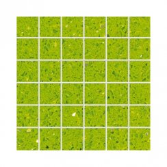 Salalah Green (Lime) 30cm x 30cm (4.8cm x 4.8cm) Mosaic Tile