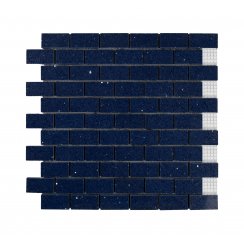 Sapphire Brick Gulfstone Quartz 30cm x 30cm (4.8m x 2.3cm) Mosaic Tile