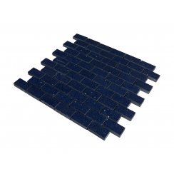 Sapphire Brick Gulfstone Quartz 30cm x 30cm (4.8m x 2.3cm) Mosaic Tile
