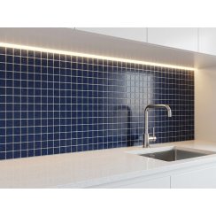Sapphire Gulfstone Quartz Mosaic (2.5cm x 2.5cm) 30cm x 30cm Wall Tile