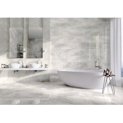 Serenity White Polished 30cm x 60cm Wall & Floor Tile