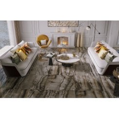 Sevilla Graphite Polished 42.7cm x 86.2cm Wall & Floor Tile