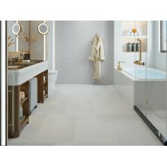 Shark White 28cm x 53cm Stick Mosaic Tile